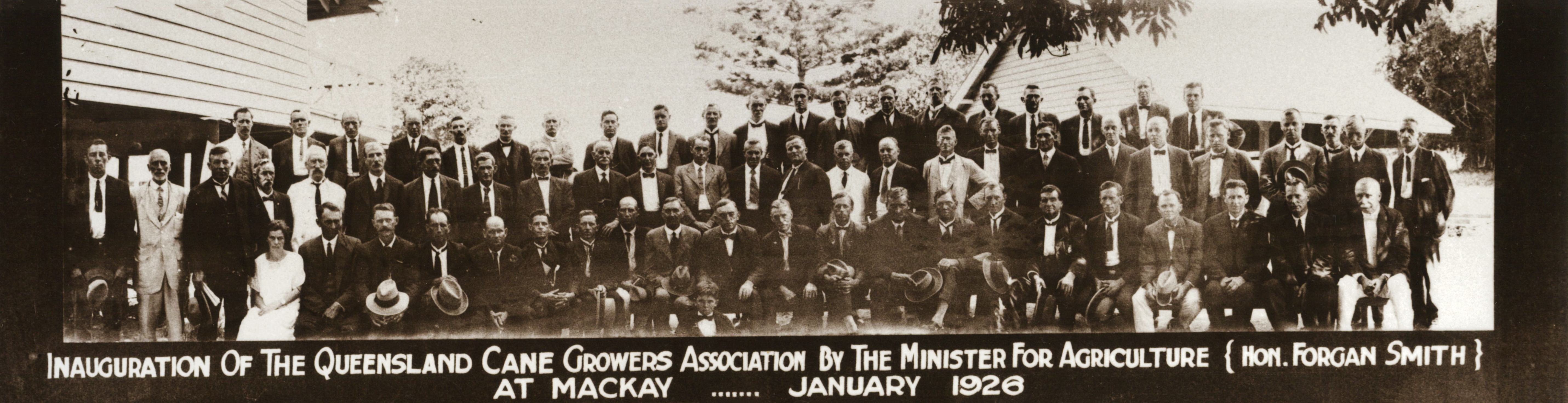 QLD Cane Growers Association 1926 Inauguration