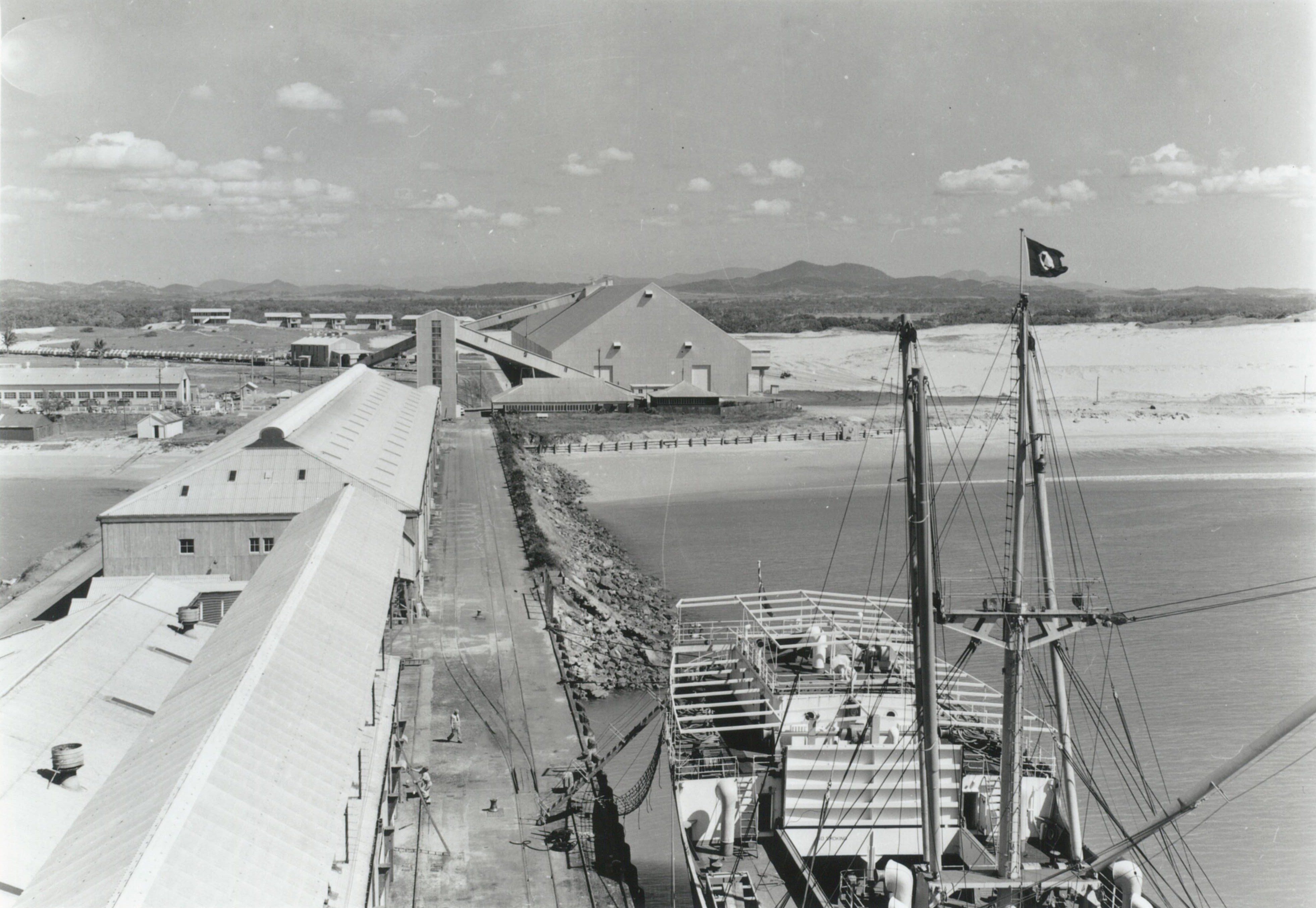 TERMINALS Mackay 1957 Mackay Bulk Sugar Terminal opening 19