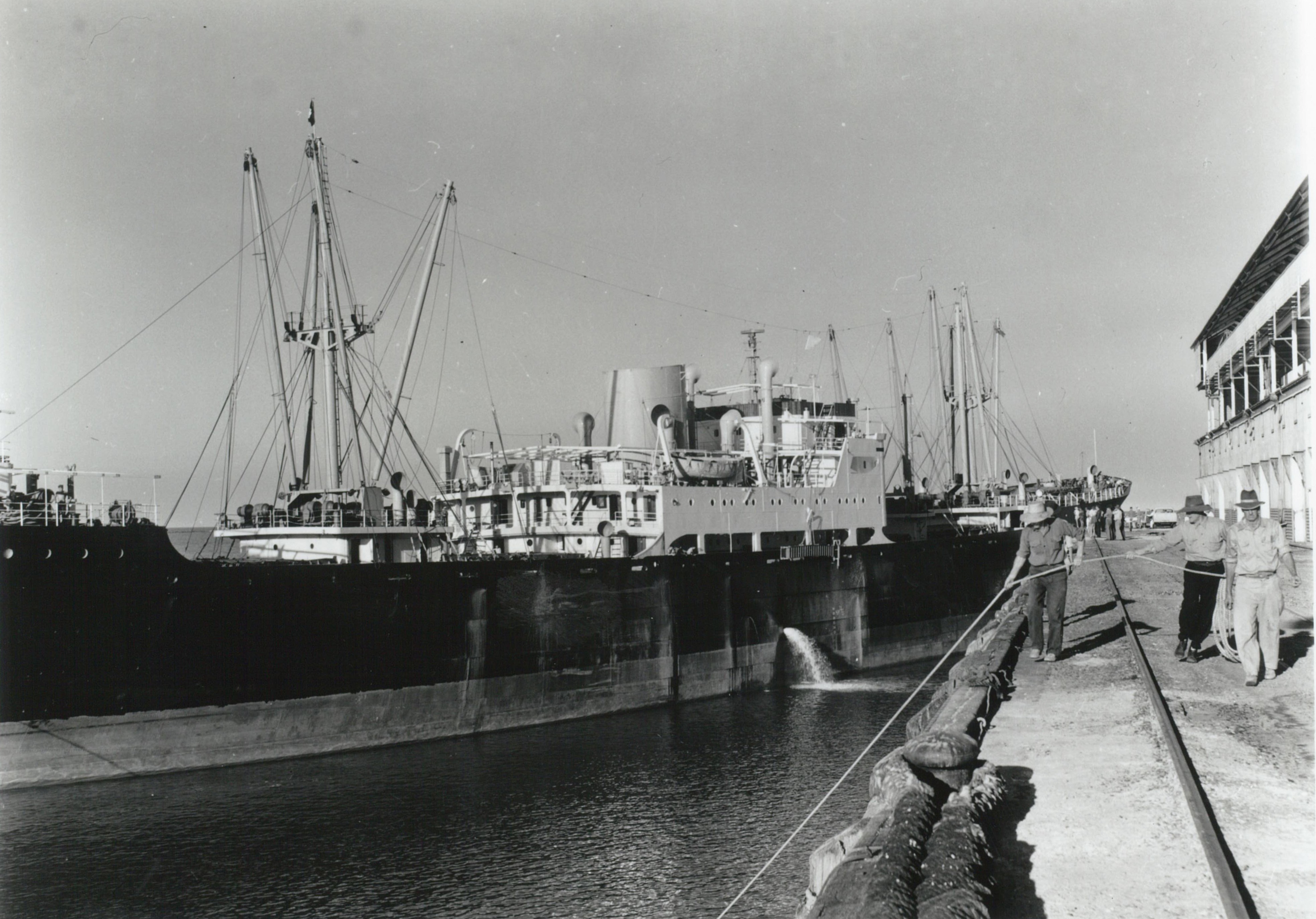 TERMINALS Mackay 1957 Mackay Bulk Sugar Terminal opening 20